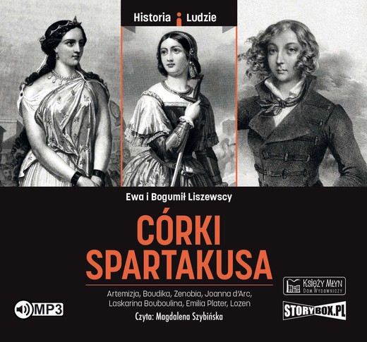 okładka Córki Spartakusa audiobook | MP3 | Bogumił Liszewski, Ewa Liszewska