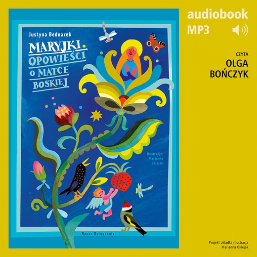 okładka Maryjki. Opowieści o Matce Boskiej audiobook | MP3 | Justyna Bednarek