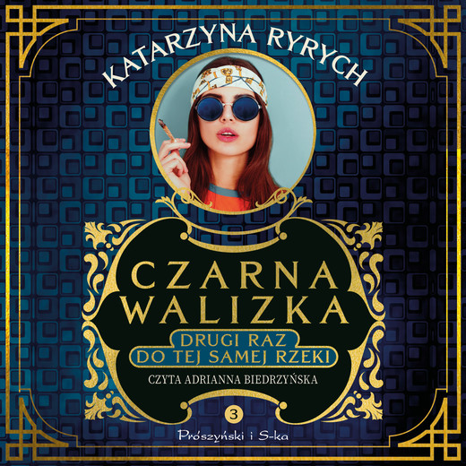 okładka Czarna walizka. Drugi raz do tej samej rzeki audiobook | MP3 | Katarzyna Ryrych