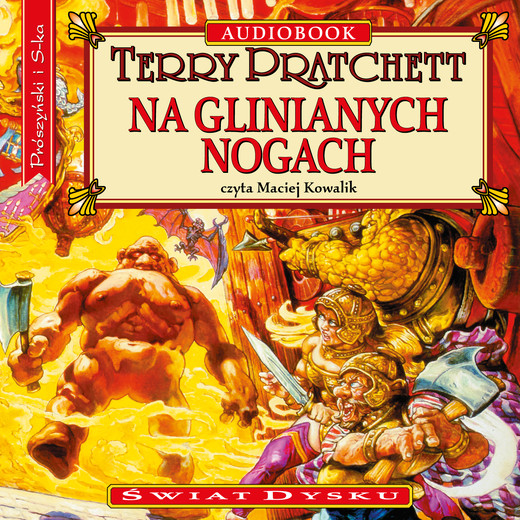 okładka Na glinianych nogach audiobook | MP3 | Terry Pratchett