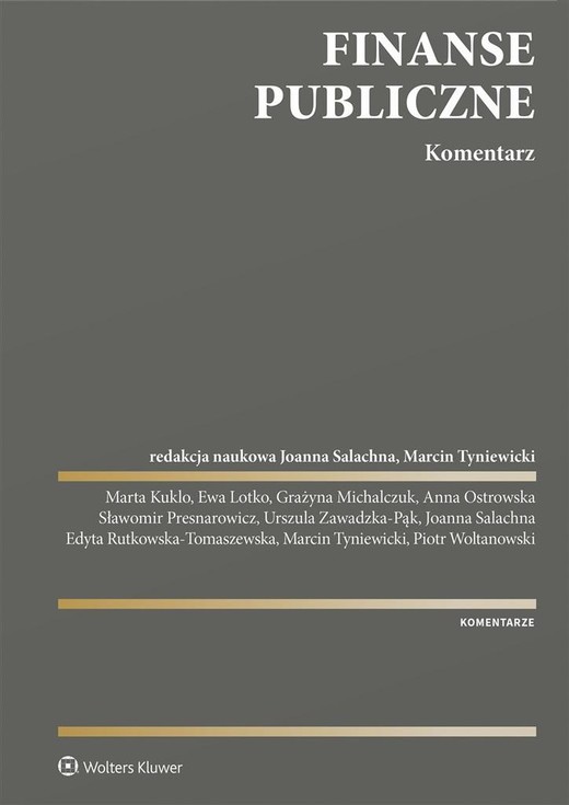okładka Finanse publiczne. Komentarz książka | Praca Zbiorowa