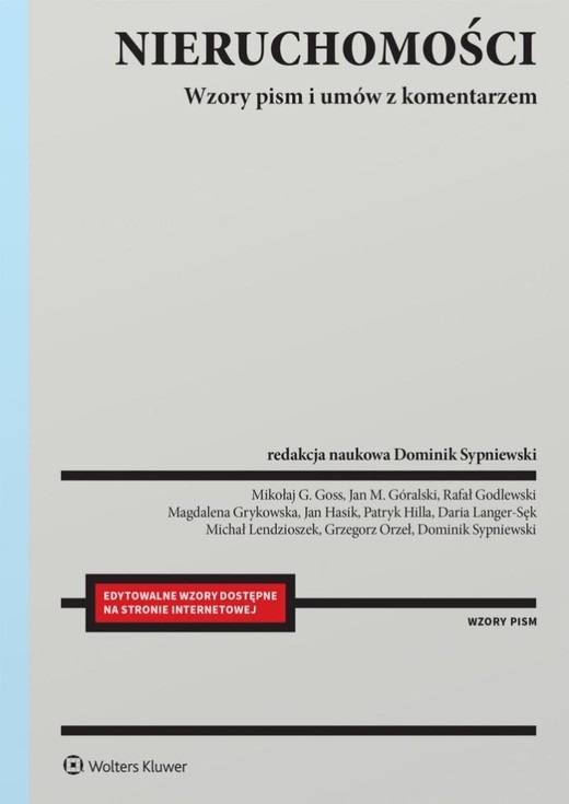 okładka Nieruchomości. Wzory pism i umów z komentarzem w.2 książka | Praca Zbiorowa