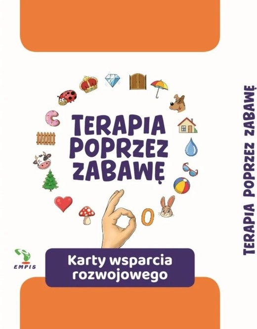 okładka Terapia poprzez zabawę. Karty wsparcia rozwojowego książka