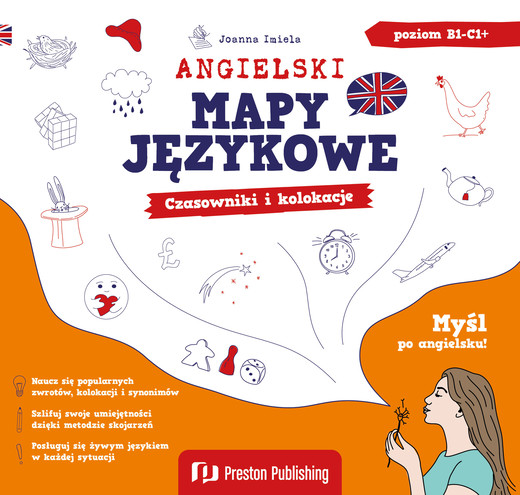 okładka Angielski. Mapy językowe. Poziom B1-C1+ wyd. 2026 książka | Joanna Imiela