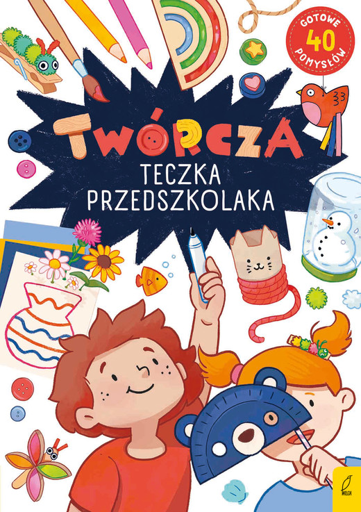 okładka Twórcza teczka przedszkolaka książka | Szymon Bednarski, Wanda Woźnicka