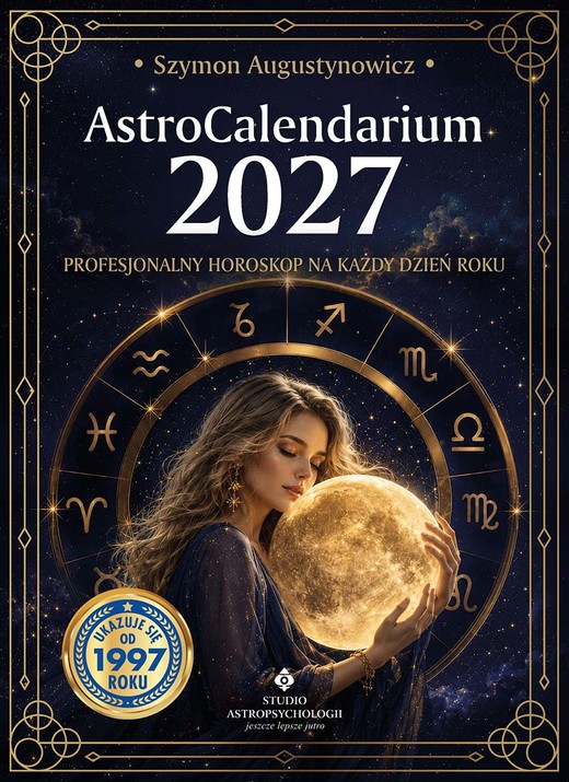 okładka AstroCalendarium 2027. Profesjonalny horoskop na każdy dzień książka | Szymon Augustynowicz