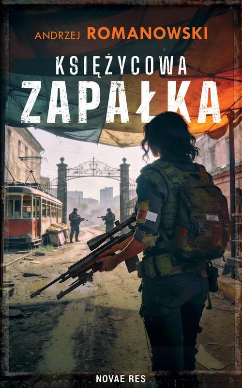 okładka Księżycowa zapałka książka | Andrzej Romanowski