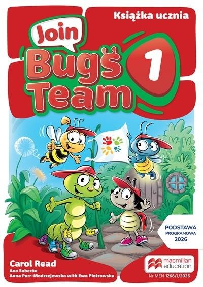 okładka Join Bugs Team 1 Książka ucznia książka | Praca Zbiorowa