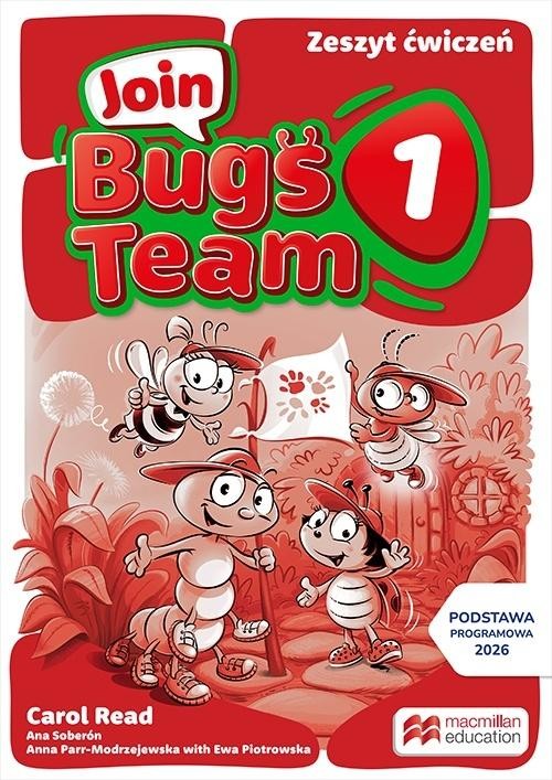 okładka Join Bugs Team 1 Zeszyt ćwiczeń + kod książka | Praca Zbiorowa