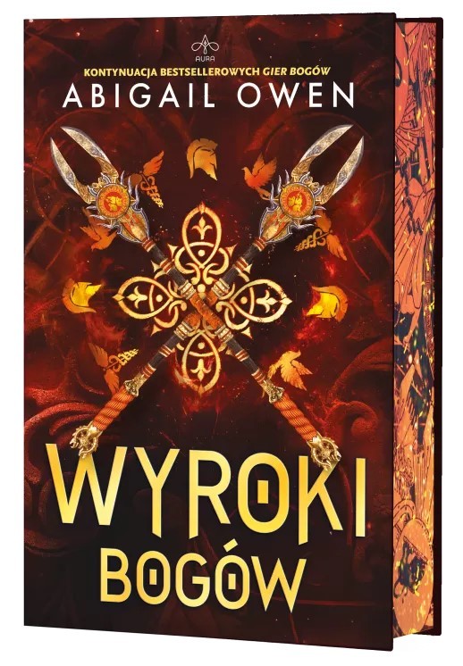 okładka Wyroki bogów (ilustrowane brzegi) książka | Abigail Owen
