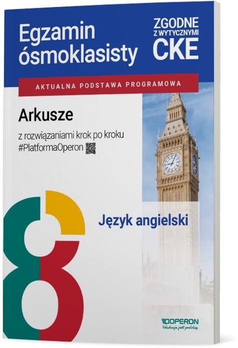 okładka Egzamin ósmoklasisty 2027 Język angielskI Arkusze książka | Anna Tracz