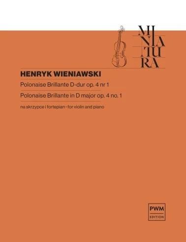 okładka Polonaise brillante D-dur op. 4 nr 1 książka | Wieniawski Henryk