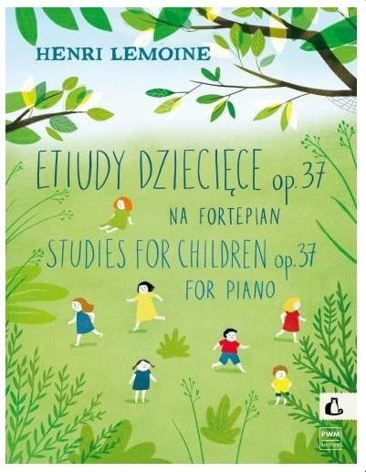 okładka Etiudy dziecięce op.37 na fortepian książka | Henri Lemoine