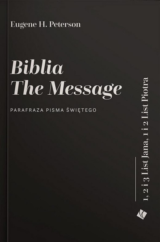 okładka Biblia The Message. Listy Jana i Piotra książka | Peterson EugeneH.