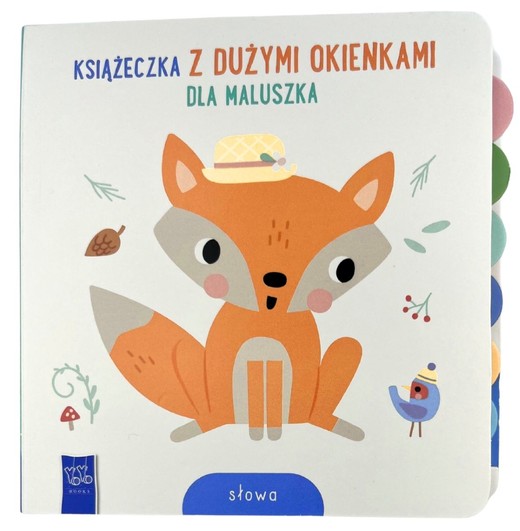 okładka Słowa. Książeczka z dużymi okienkami dla maluszka książka | Opracowanie zbiorowe