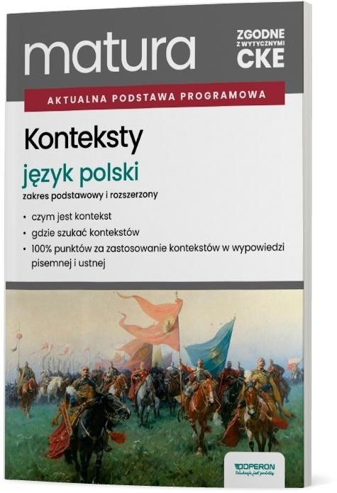 okładka Matura 2027 Język polski Konteksty książka | Izabela Tomczyk-Spólna
