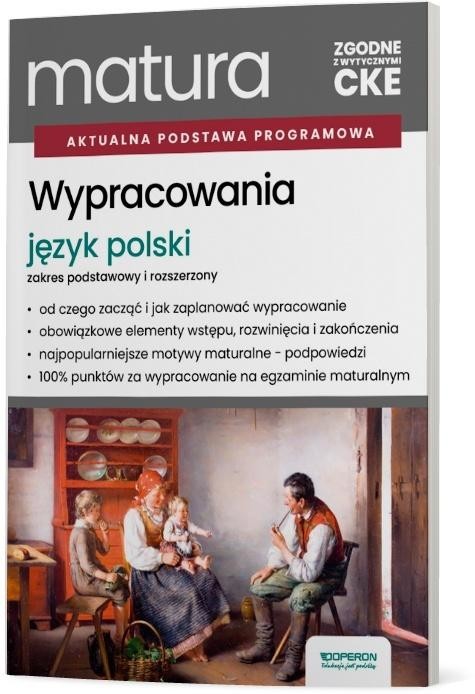 okładka Matura 2027 Język polski Wypracowania książka | Izabela Tomczyk-Spólna