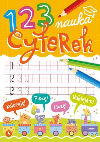 okładka 123. Nauka cyferek książka | Dorota Krassowska