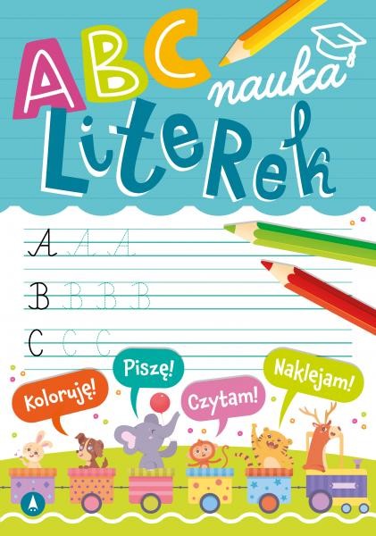 okładka ABC. Nauka literek książka | Dorota Krassowska, Stanisław Porębski