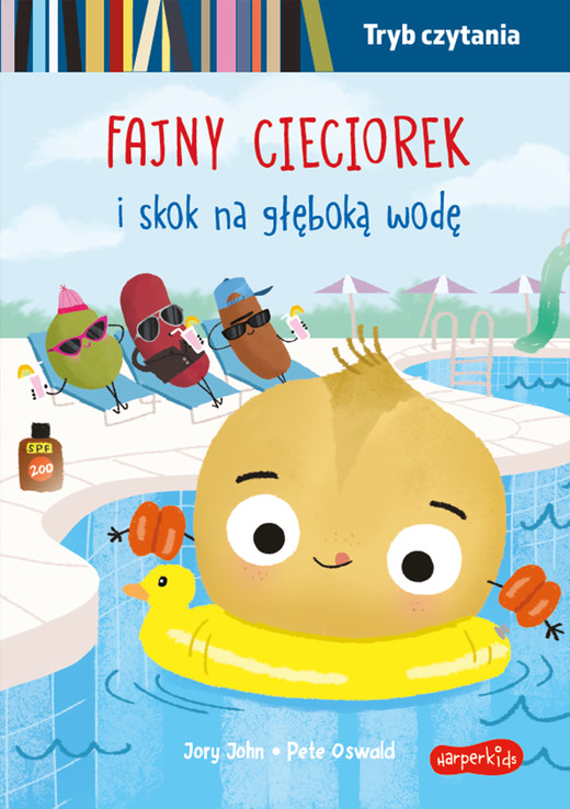 okładka Fajny Cieciorek i skok na głęboką wodę. Smaczna Banda i emocje. Tryb czytania książka | Oswald Pete, John Jory