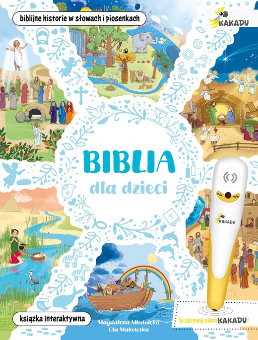 okładka Biblia dla dzieci książka | Magdalena Młodnicka
