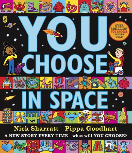 okładka You Choose in Space książka | Pippa Goodhart