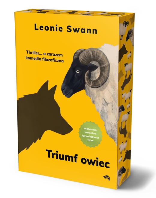 okładka Triumf owiec. Thriller... a zarazem komedia filozoficzna (ilustrowane brzegi) książka | Leonie Swann