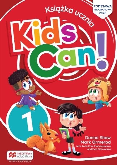 okładka Kids Can 1 książka ucznia książka | Praca Zbiorowa
