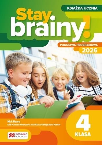 okładka Stay brainy! 4 książka ucznia książka | Praca Zbiorowa