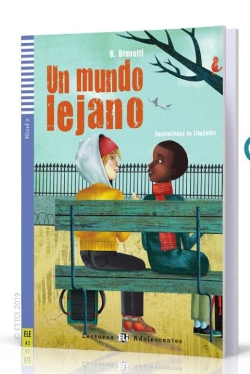 okładka Un mundo lejano książka + CD A2 książka