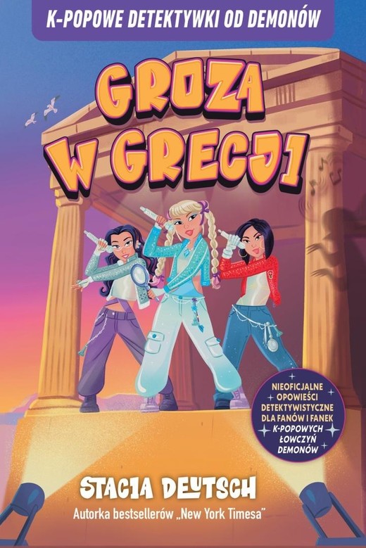 okładka K-popowe detektywki od demonów. Groza w Grecji książka | Deutsch Stacia