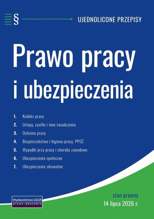 okładka Prawo pracy i ubezpieczenia książka | Praca Zbiorowa
