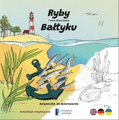 okładka Ryby i inne stworzenia Bałtyku książka | Ksenia Potępa