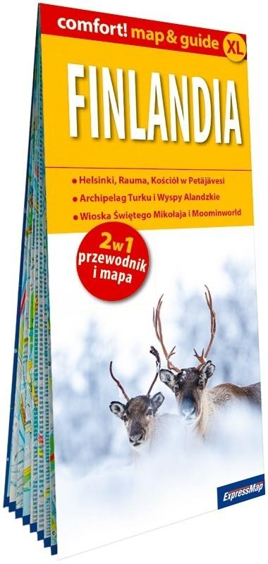 okładka Comfort! map&guide XL Finlandia w.2026 książka | Tomasz Duda