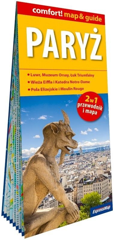 okładka Comfort! map&guide Paryż w.2026 książka | Kiełczewska-Konopka Marta