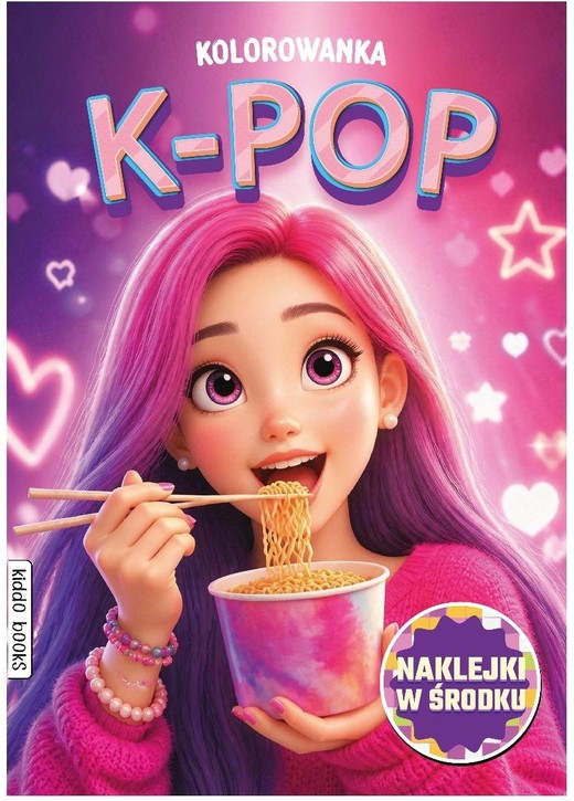 okładka Kolorowanka K-POP 2 książka | Opracowanie zbiorowe, Praca Zbiorowa