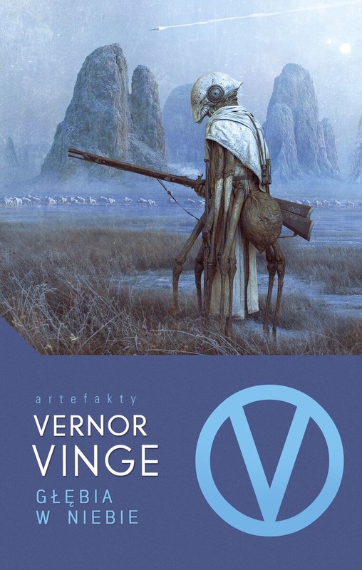 okładka Głębia  w niebie książka | Vernor Vinge