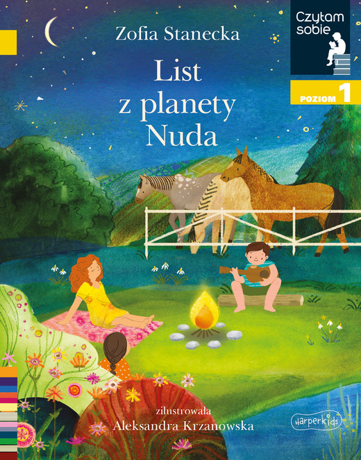 okładka List z planety Nuda. Czytam sobie. Poziom 1 książka | Zofia Stanecka