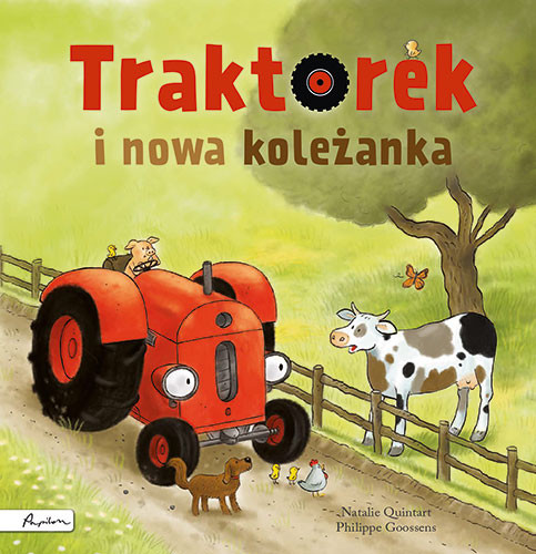 okładka Traktorek i nowa koleżanka książka | Natalie Quintart