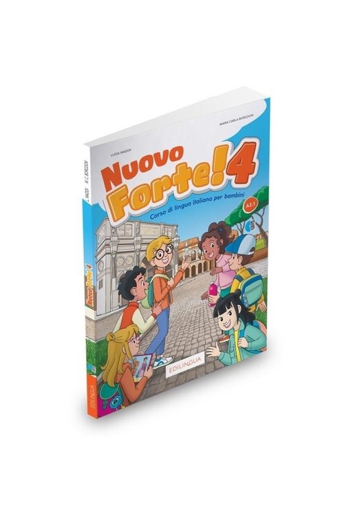 okładka Nuovo Forte! 4 podręcznik + ćwiczenia + online książka | L. Maddii, M.C. Borgogni, S. Servetti