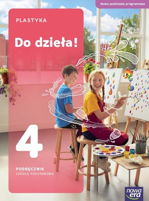 okładka Plastyka SP 4 Do dzieła podręcznik NPP 2026 książka | Marta Ipczyńska-Budziak, Marta Rosenthal-Sikora