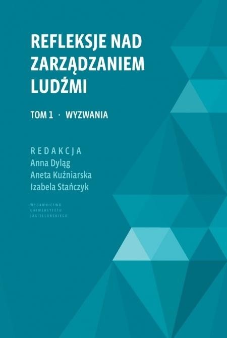 okładka Refleksje nad zarządzaniem ludźmi T.1 książka | Praca Zbiorowa