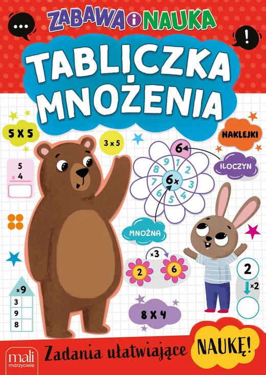 okładka Tabliczka mnożenia. Zabawa i nauka książka | Opracowanie zbiorowe