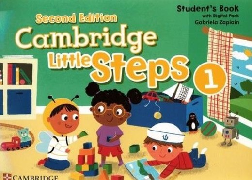 okładka Cambridge Little Steps Level 1 SB + online książka | Zapiain Gabriela