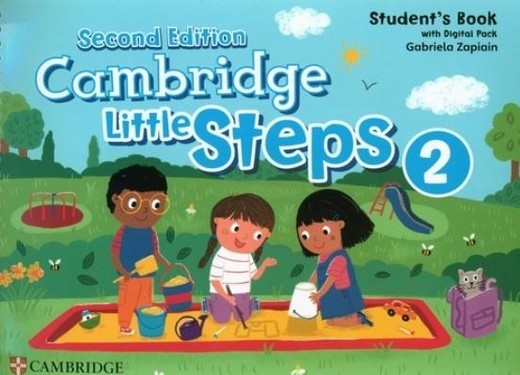okładka Cambridge Little Steps Level 2 SB + online książka | Zapiain Gabriela