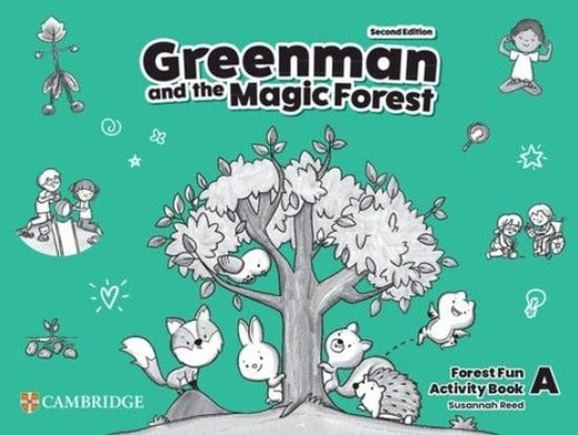okładka Greenman and the Magic Forest Level A AB książka | Susannah Reed
