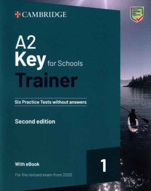 okładka A2 Key for Schools 1 Trainer + online książka | Praca Zbiorowa