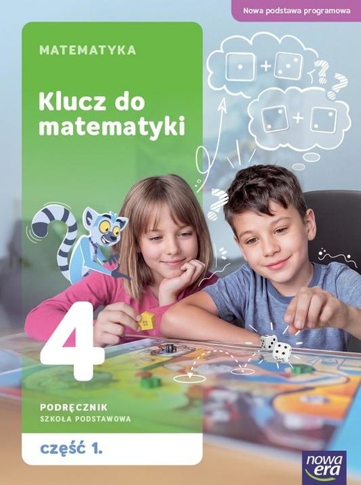 okładka Matematyka SP 4 Klucz do matematyki podr. cz.1 NPP książka | Agnieszka Mań, Marcin Braun, Paszyńska Małgorzata