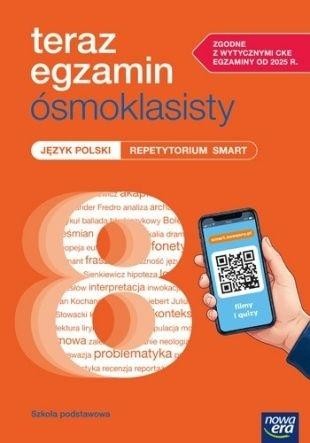 okładka J.Polski SP 4-8 Teraz egzamin ósmoklasisty repet. książka | Praca Zbiorowa