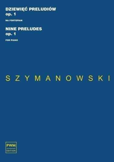 okładka 9 preludiów książka | Karol Szymanowski